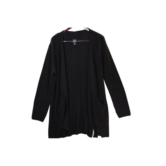 Gap Womens Black Knit Cardigan Sweater XL - Picture 1 of 8